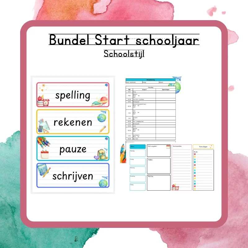 Bundel start schooljaar