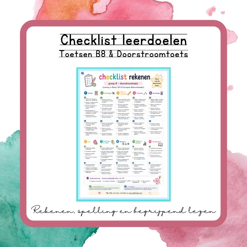 toetsen groep 8
