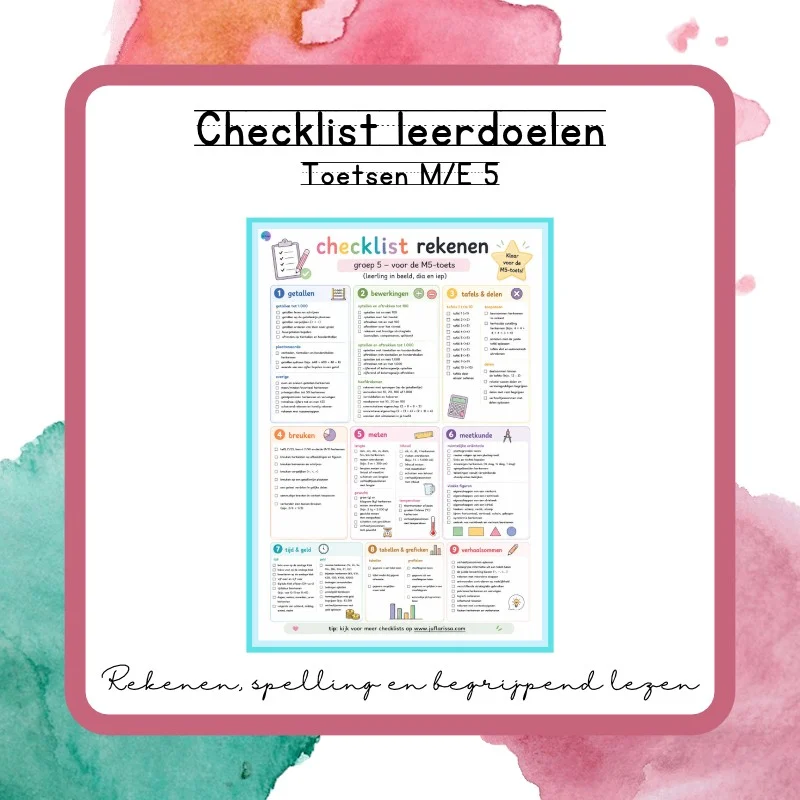 toetsen groep 5