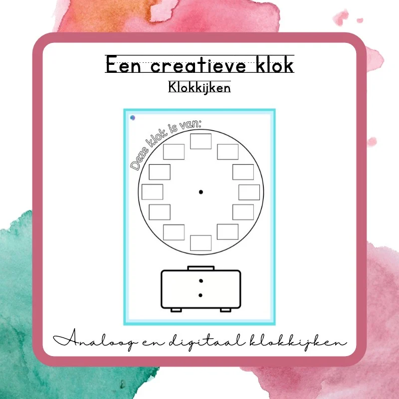 creatieve klok