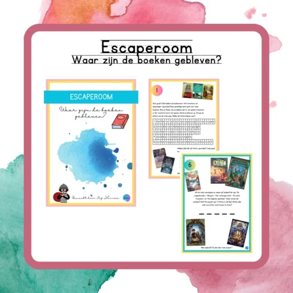 Escaperoom Waar zijn de boeken gebleven?