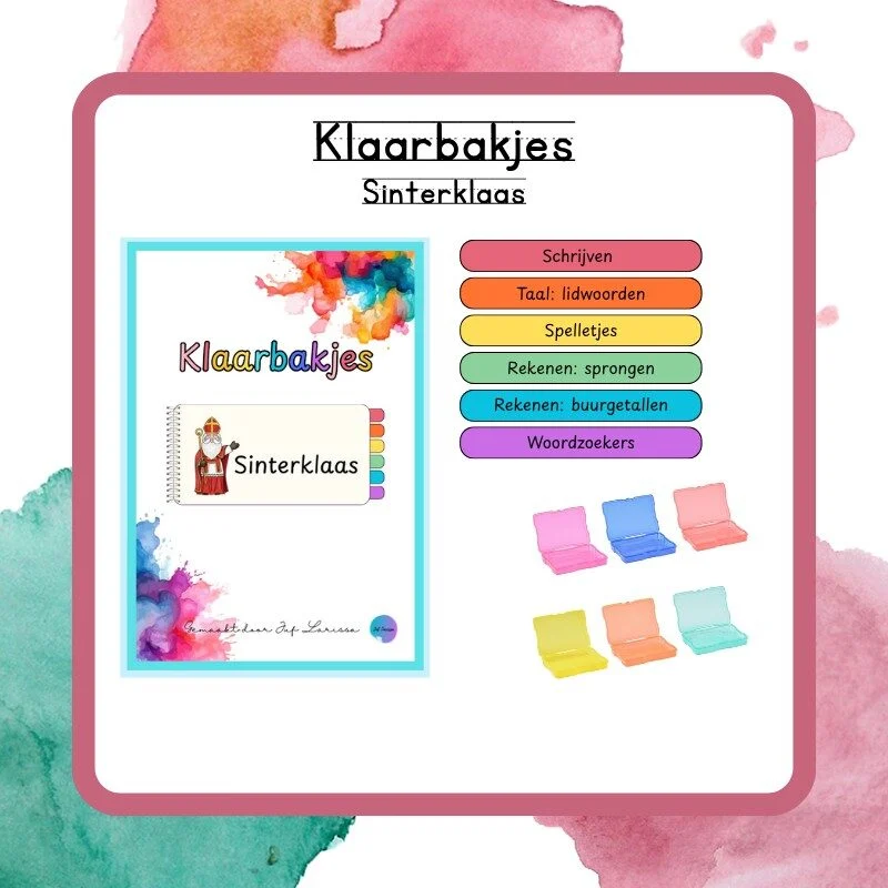 klaarbakjes sinterklaas