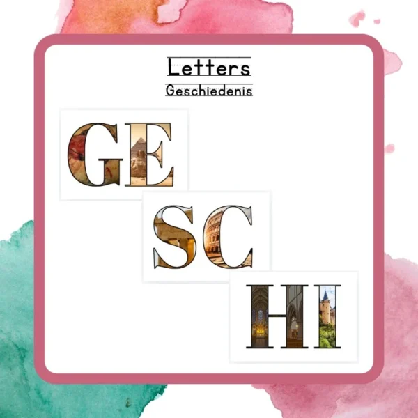 Letters geschiedenis