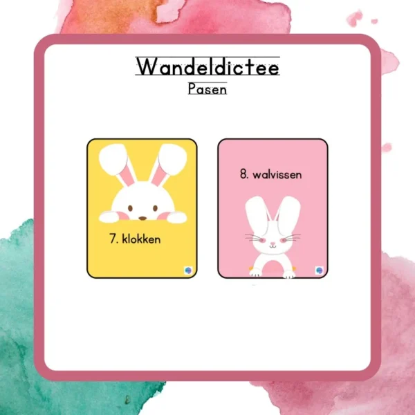 Wandeldictee Pasen