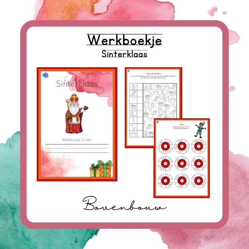 Werkboekje Sinterklaas bovenbouw