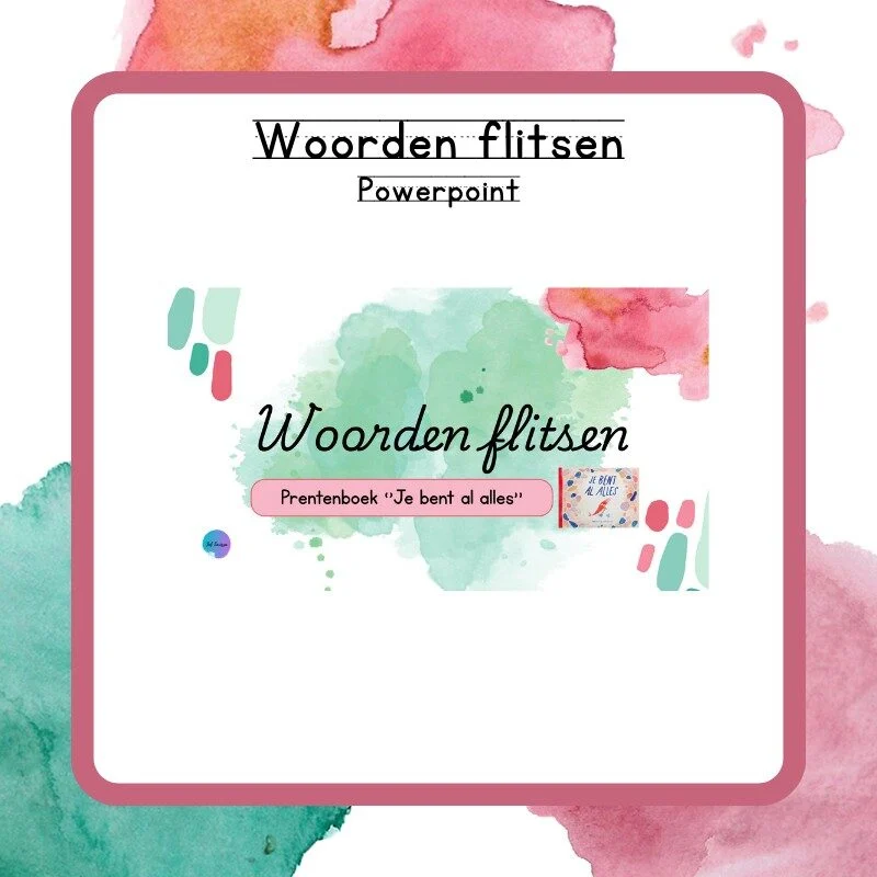 Woorden bij Je bent al alles