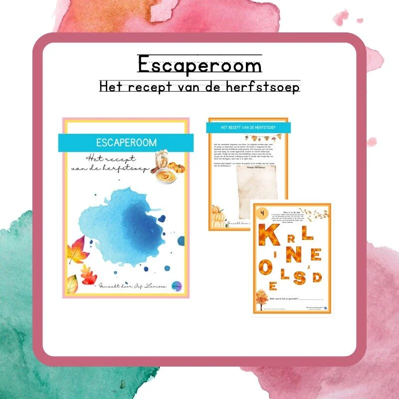 Escaperoom Het recept van de herfstsoep