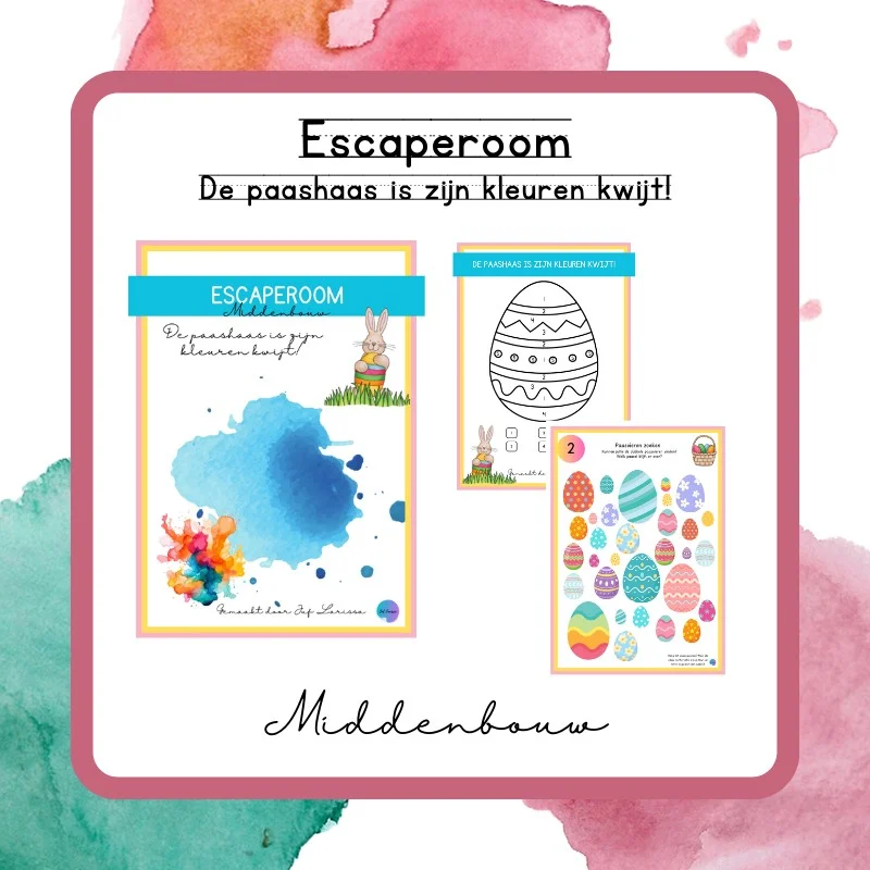 De paashaas is zijn kleuren kwijt