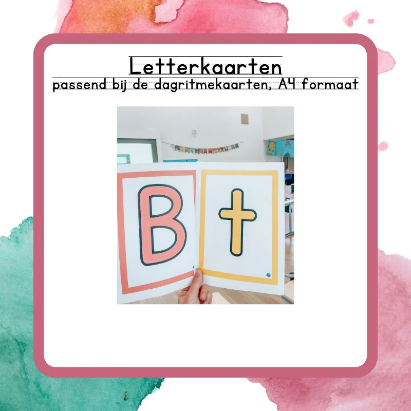 Letterkaarten A4 formaat