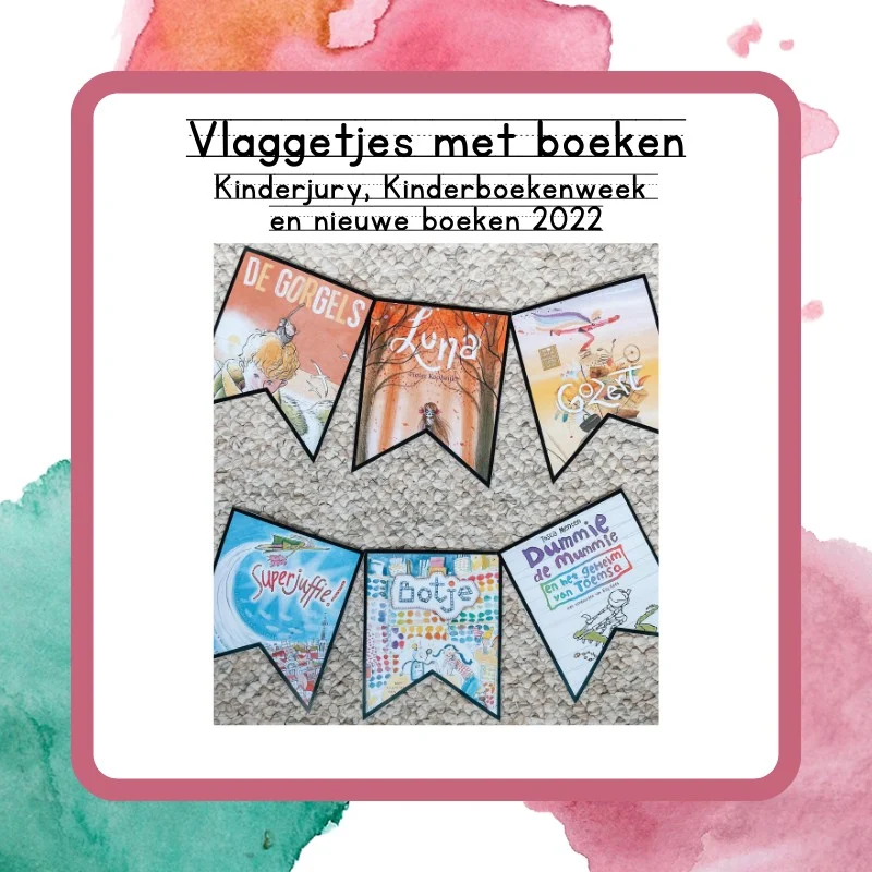 Vlaggetjes met boeken 2022